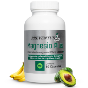 Magnesio Plus (L´Treonato de Magnesio 650mg)