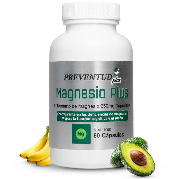 Magnesio Plus (L´Treonato de Magnesio 650mg)